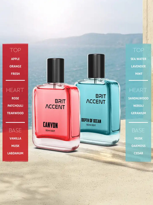 Brit Accent EDT – Depth of Ocean & Canyon | 50ml