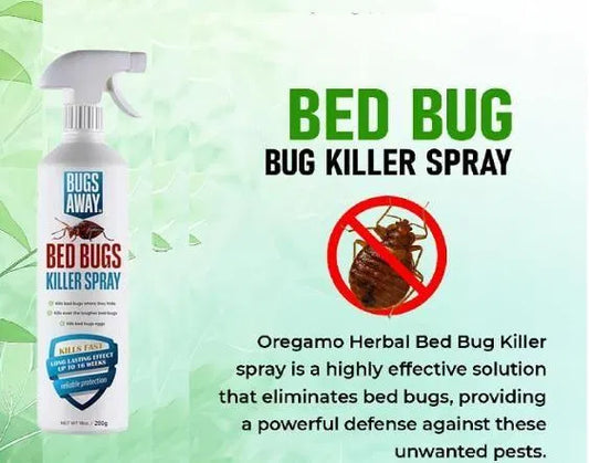 Non-Toxic Herbal Bed Bug Killer Spray | Long-Lasting Protection | 200ml