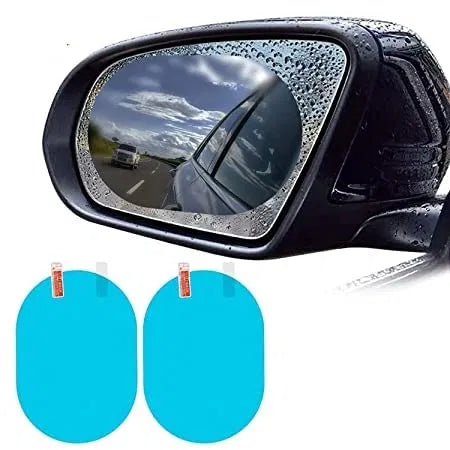 Anti-Fog Car Rear View Mirror Film | Waterproof, Anti-Glare & Scratch-Proof | Universal Fit