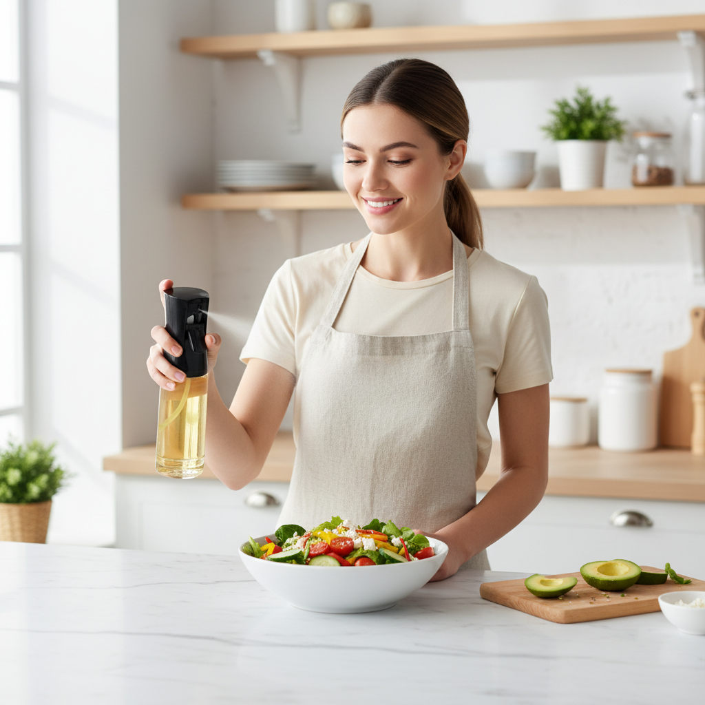 Oil Sprayer - Woman Salad